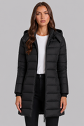 Quilted Hooded Puffer Coat Audrey Calvero