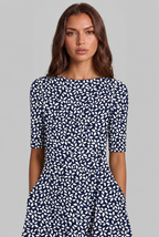 Floral Midi Dress with Pockets Audrey Calvero