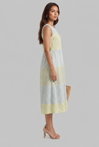 Gingham Midi Dress Audrey Calvero