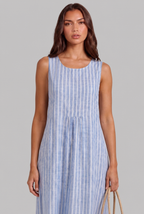 Gingham Midi Dress Audrey Calvero
