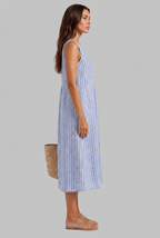 Gingham Midi Dress Audrey Calvero