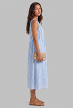 Gingham Midi Dress Audrey Calvero