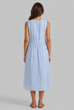 Gingham Midi Dress Audrey Calvero