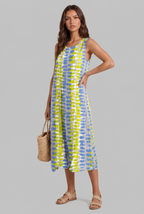 Gingham Midi Dress Audrey Calvero