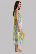 Gingham Midi Dress Audrey Calvero