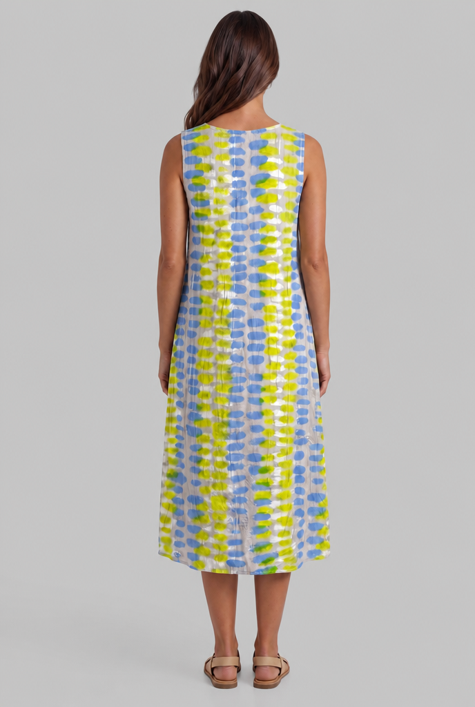 Gingham Midi Dress Audrey Calvero