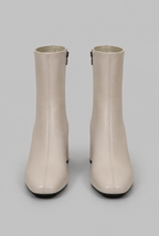 Square Toe Ankle Boots with Block Heel Audrey Calvero