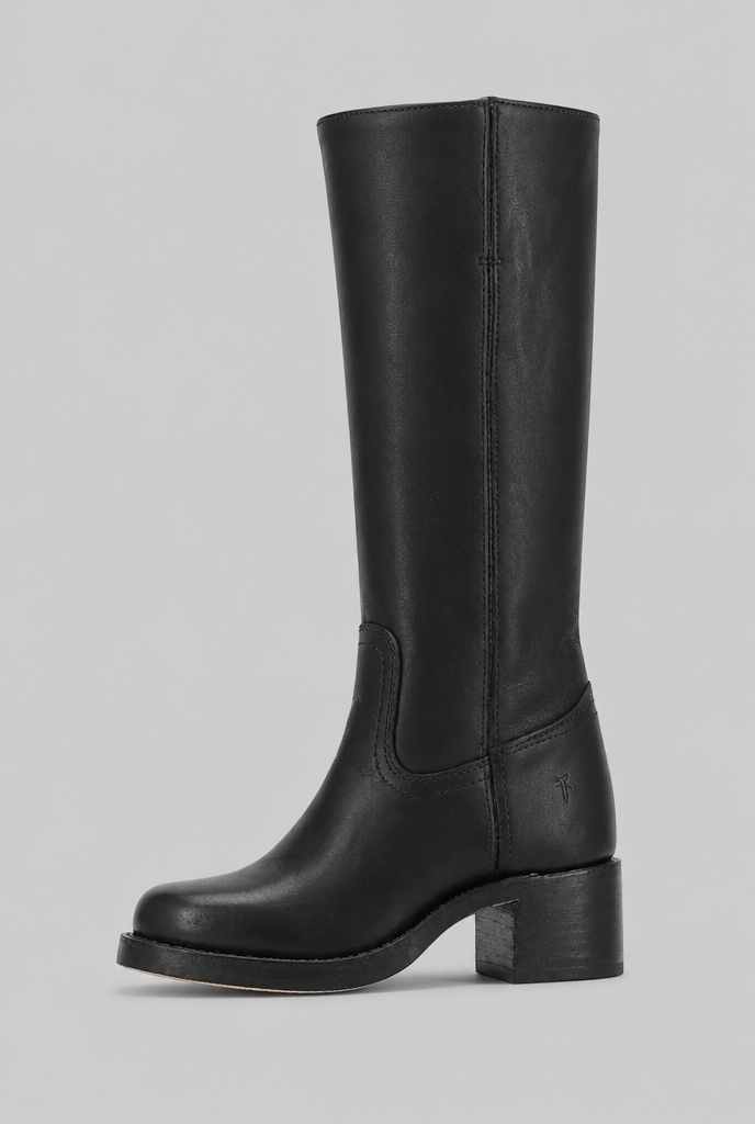 Knee High Leather Boots Audrey Calvero