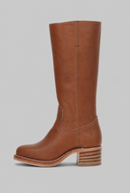 Knee High Leather Boots Audrey Calvero