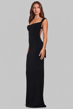 Christmas Dress with Open Back Bow Audrey Calvero