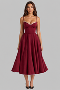Wedding Guest Midi Dress Audrey Calvero