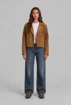 Fringe Suede Jacket Audrey Calvero