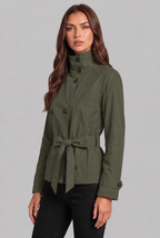 Cropped Trench Jacket Audrey Calvero
