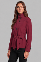 Cropped Trench Jacket Audrey Calvero