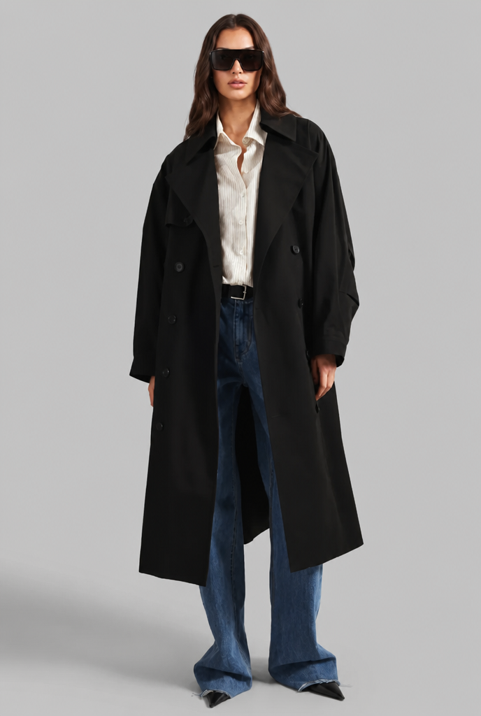 Jenny Trench Coat with Belt Audrey Calvero