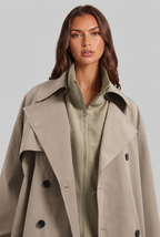Jenny Trench Coat with Belt Audrey Calvero