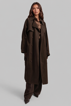 Jenny Trench Coat with Belt Audrey Calvero