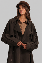 Jenny Trench Coat with Belt Audrey Calvero