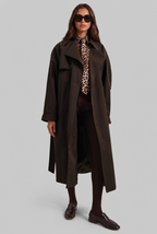 Jenny Trench Coat with Belt Audrey Calvero