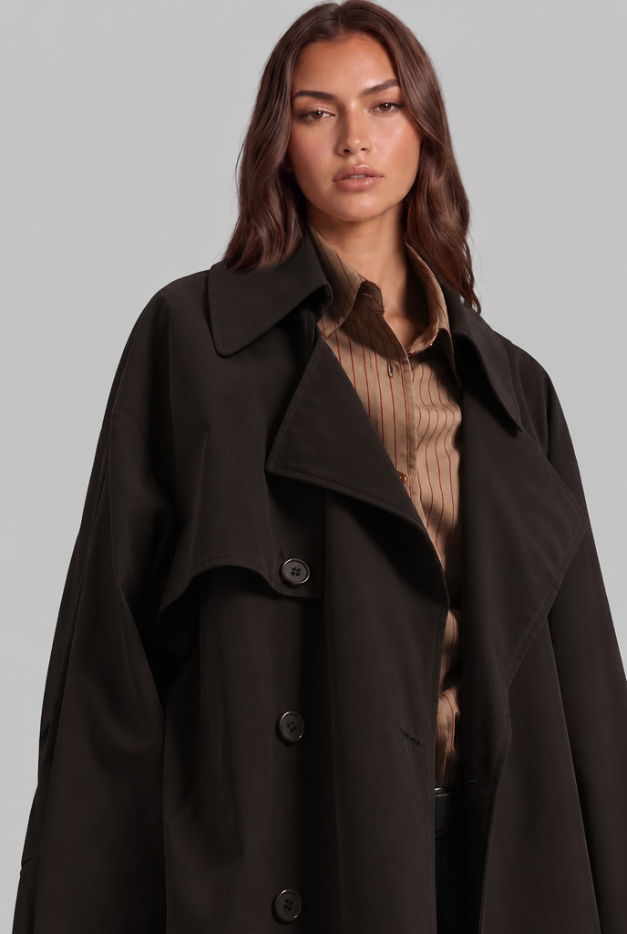 Jenny Trench Coat with Belt Audrey Calvero