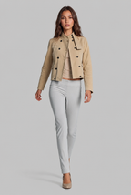 Cropped Suede Jacket