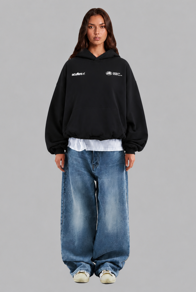 Oversized Graphic Hoodie