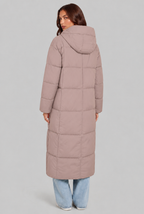 Long Hooded Puffer Coat