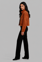 Cropped Suede Jacket