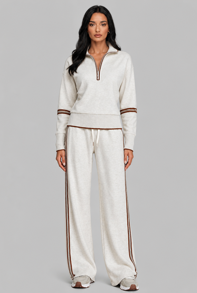 Half Zip Lounge Co-Ord Set