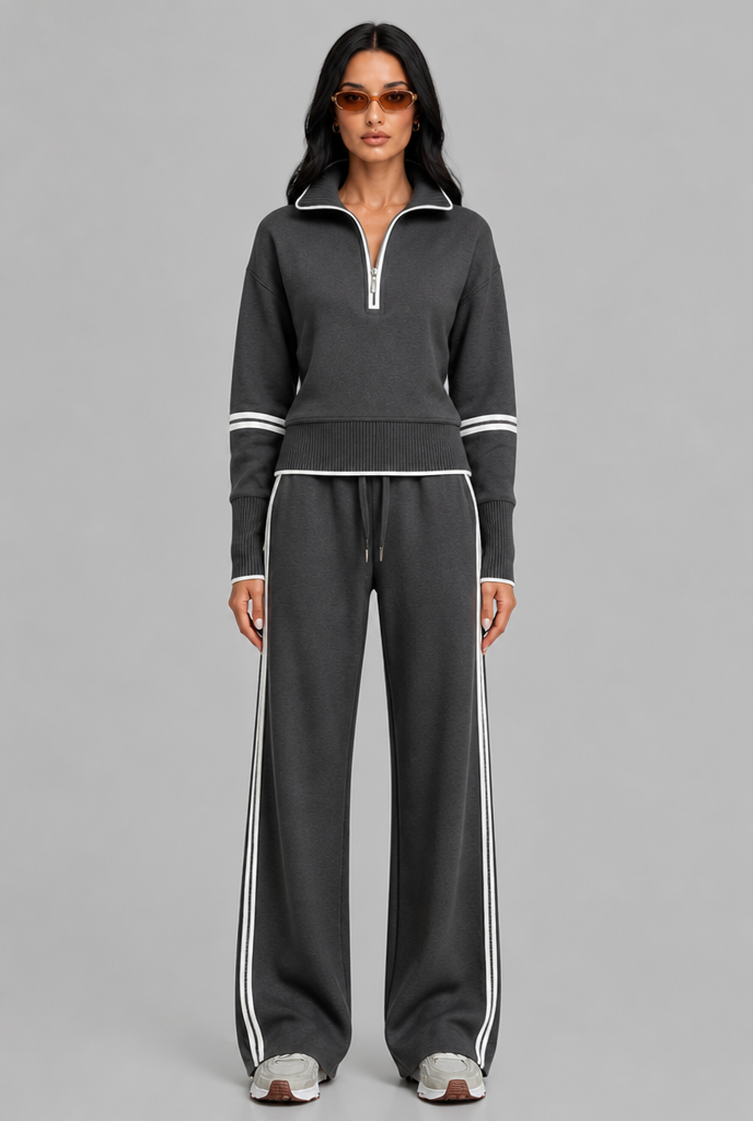 Half Zip Lounge Co-Ord Set