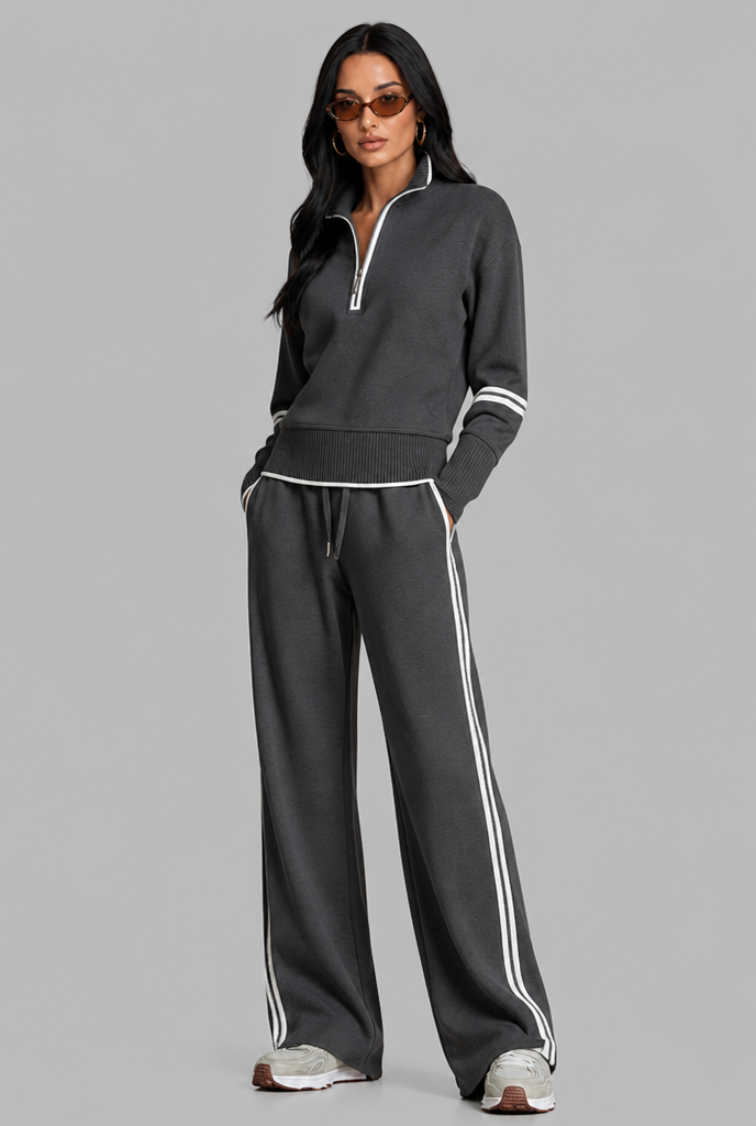 Half Zip Lounge Co-Ord Set