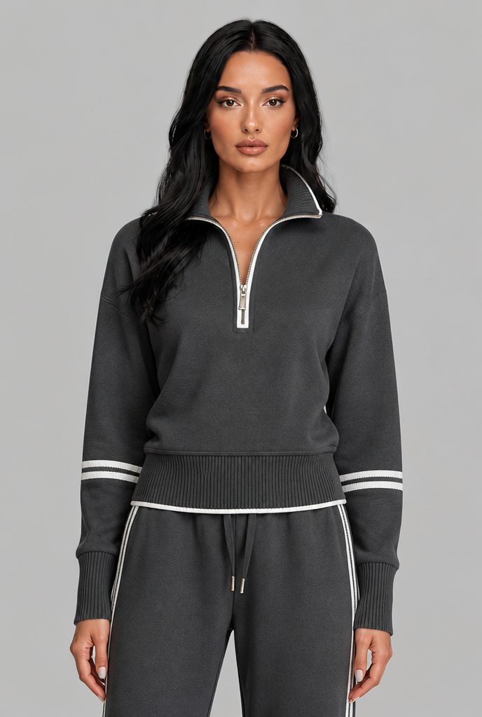 Half Zip Lounge Co-Ord Set