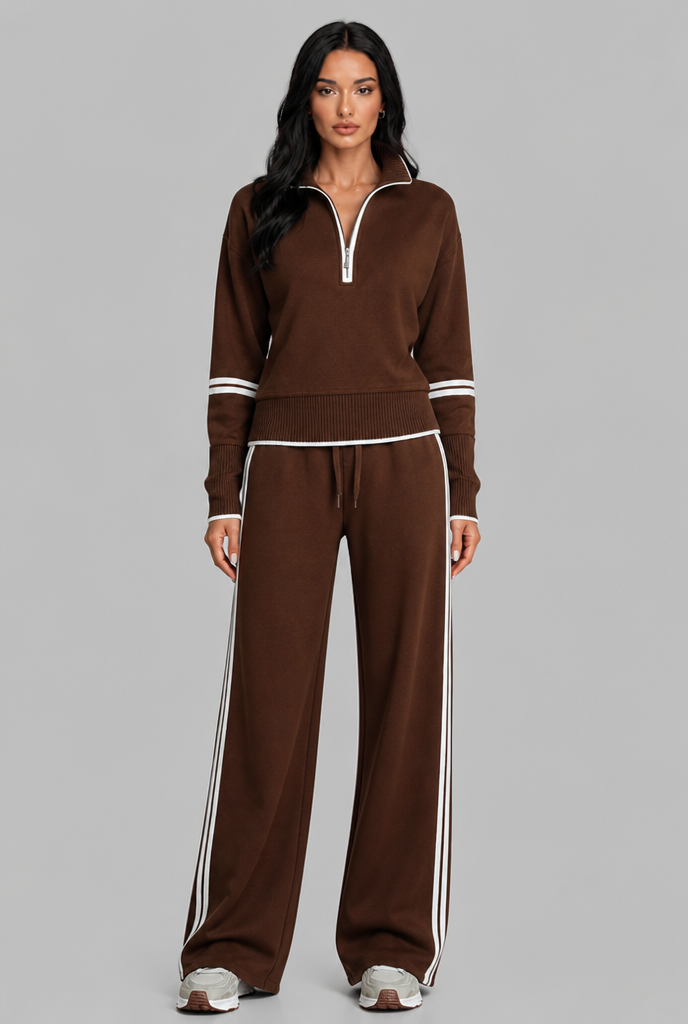 Half Zip Lounge Co-Ord Set