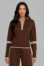 Half Zip Lounge Co-Ord Set
