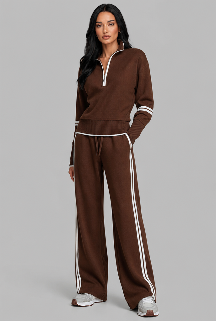 Half Zip Lounge Co-Ord Set