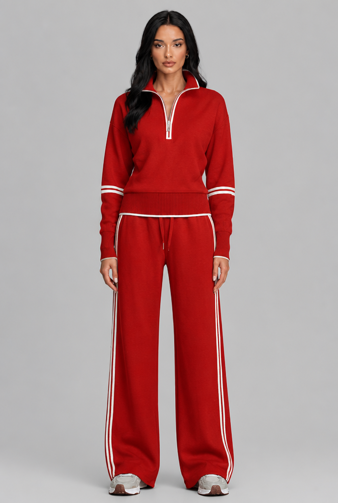 Half Zip Lounge Co-Ord Set