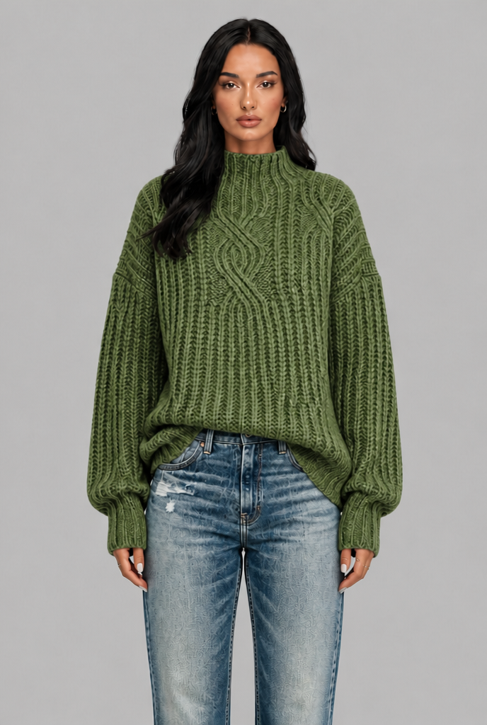 Chunky Cable Knit Jumper