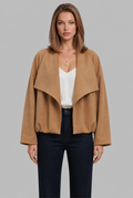 Oversized Waterfall Suede Jacket