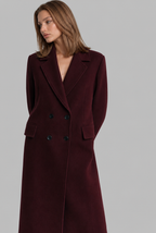 Double Breasted Long Wool Coat