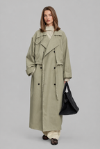 Oversized Belted Trench Coat