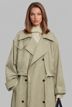 Oversized Belted Trench Coat