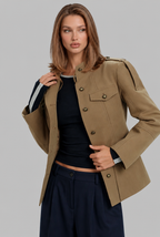 Fitted Epaulette Jacket