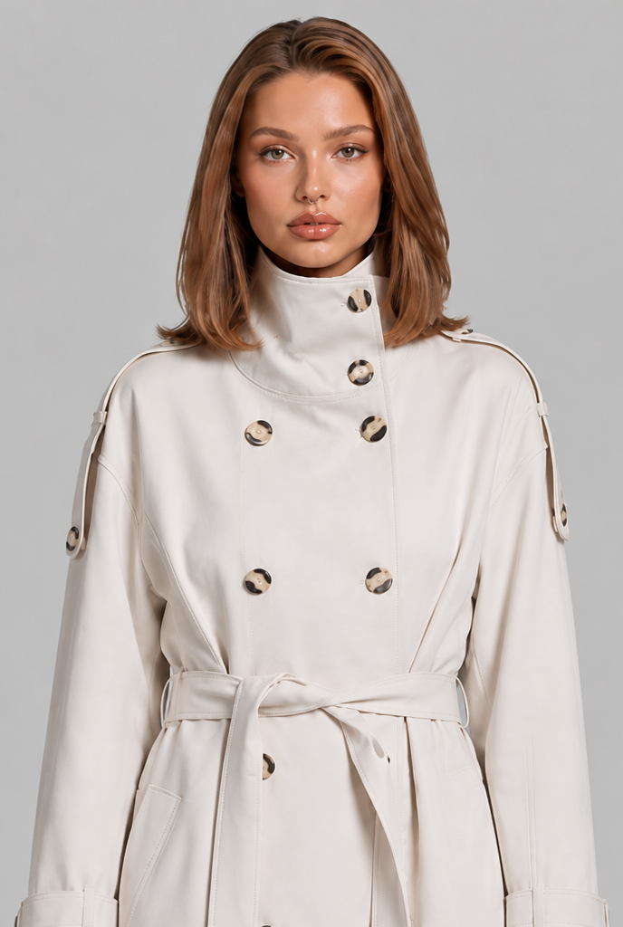 Isla Belted Trench Coat