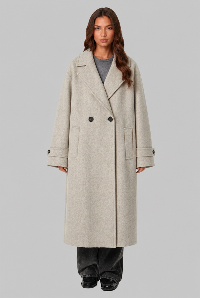 Maddie Long Wool Coat