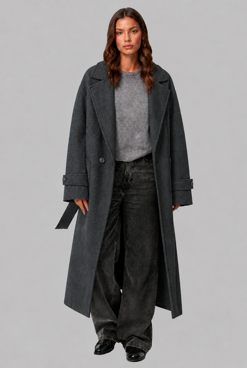 Maddie Long Wool Coat