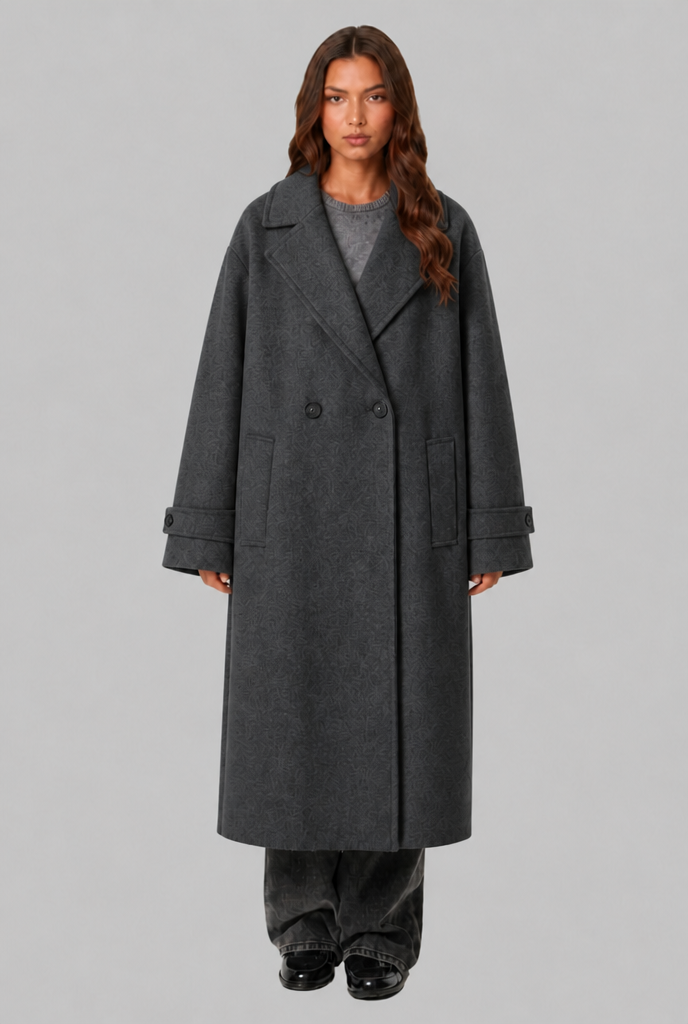 Maddie Long Wool Coat