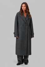 Maddie Long Wool Coat