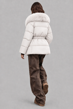 Faux Fur Collar Padded Jacket