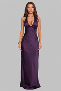 Backless Party Maxi Dress