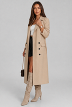 Hannah Belted Wool Coat